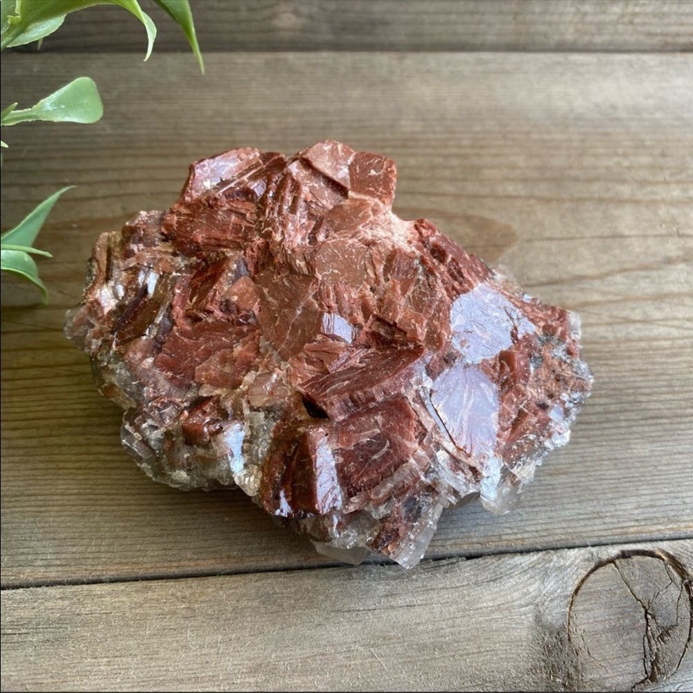 Red Calcite Cluster - Picture 3 of 5